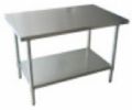 Stainless Steel Work Table (Flat Top)